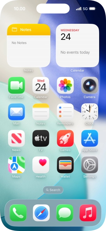 The network mode icon shows the network mode currently used by your phone.
