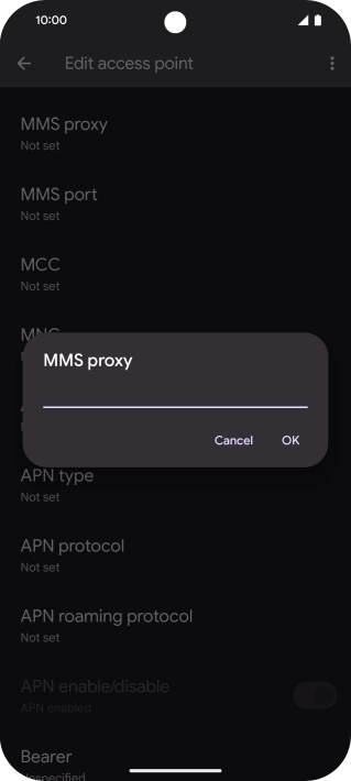 Key in 10.24.59.200 and press OK.