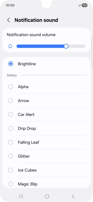 Press the required message tones to hear them.