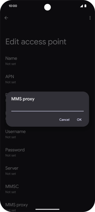 Key in 10.24.59.200 and press OK.