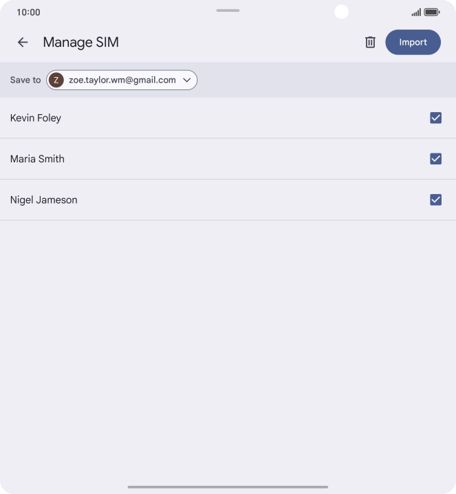 Press the drop down list next to 