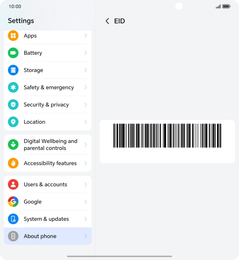 Slide your finger upwards starting from the bottom of the screen to return to the home screen.