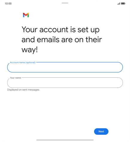 Press the field below 