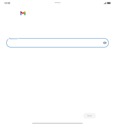 Press the field below 