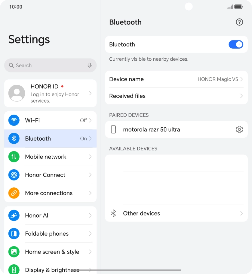 Slide your finger upwards starting from the bottom of the screen to return to the home screen.