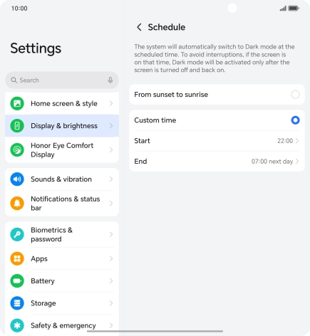 Slide your finger upwards starting from the bottom of the screen to return to the home screen.