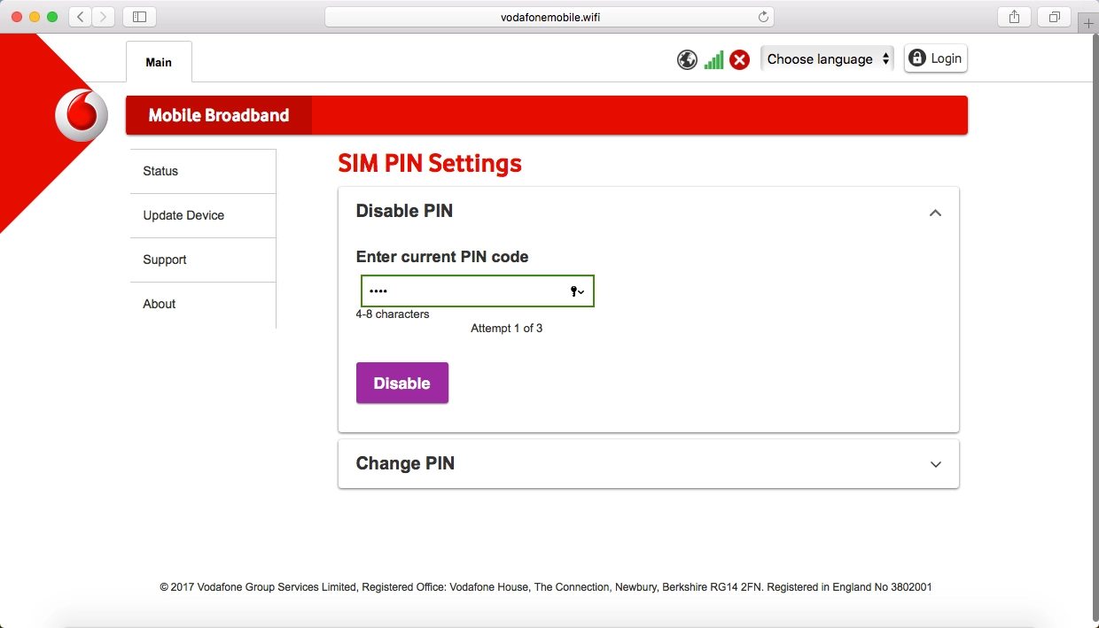 Click Disable.