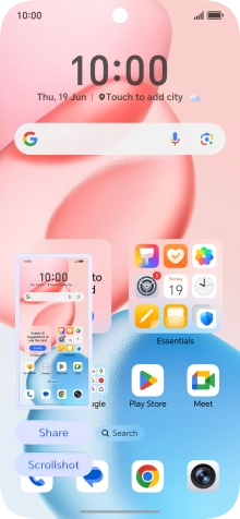 To edit your screenshot, press the screenshot and follow the instructions on the screen to make the required changes.
