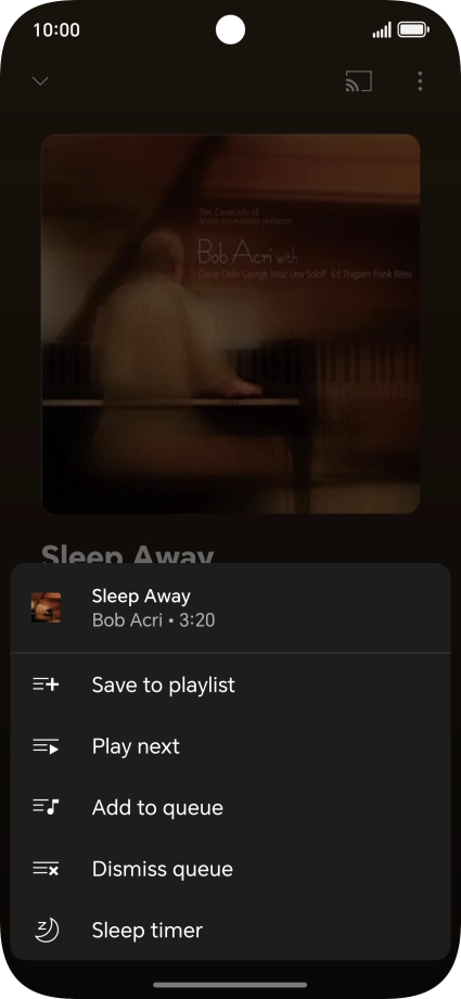 Press the add icon.