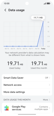 Press Smart Data Saver.