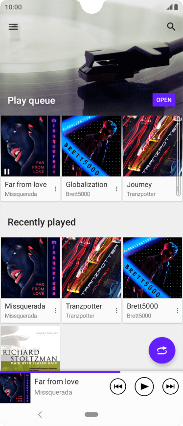 Sony Xperia L4 Use Music Player Vodafone Uk sony xperia l4 use music player