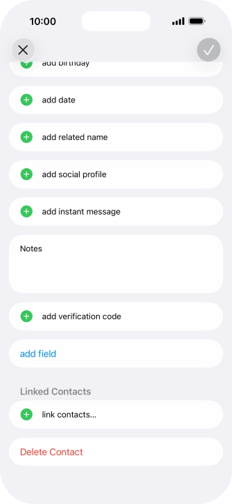 Press link contacts....
