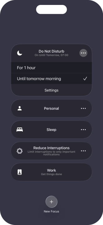 Slide your finger upwards starting from the bottom of the screen to return to the home screen.