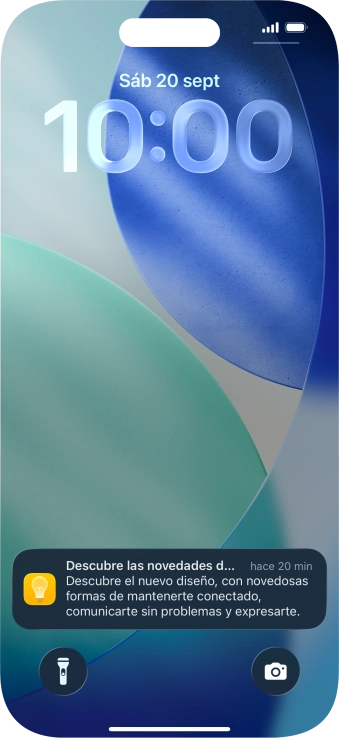 Pulsa la notificación deseada y sigue las indicaciones de la pantalla para utilizar la función seleccionada.