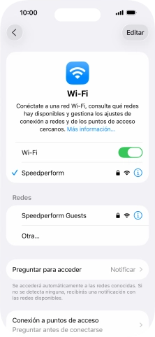 Desliza el dedo hacia arriba desde la parte inferior de la pantalla para terminar y volver a la pantalla de inicio.