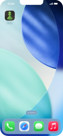 Press and hold the required app.