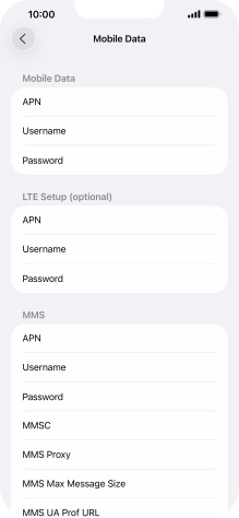 Press APN and key in wap.vodafone.co.uk.