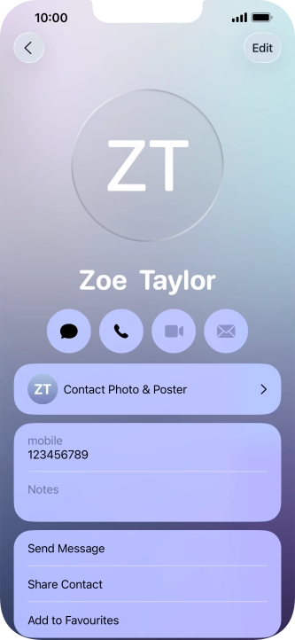 Slide your finger upwards starting from the bottom of the screen to return to the home screen.