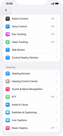 Press the required category below 