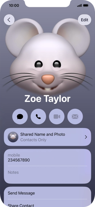 Slide your finger upwards starting from the bottom of the screen to return to the home screen.