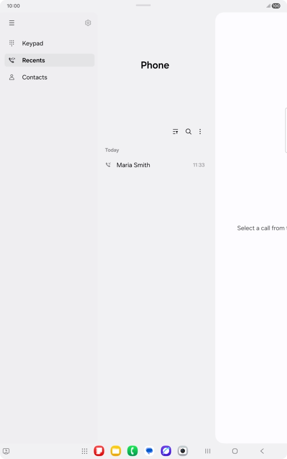 Press the required number.