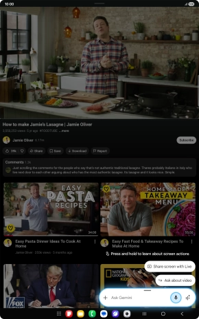 Press Ask about video.