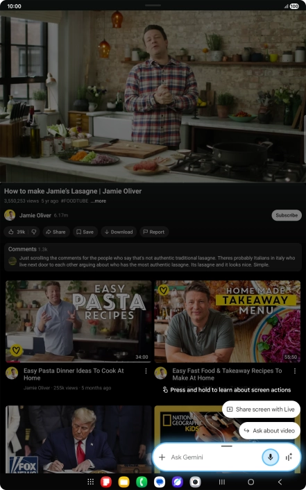 Press Ask about video.