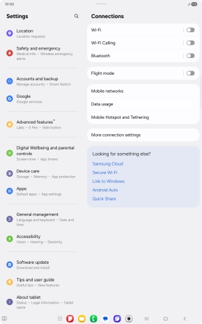 Press Accounts and backup.