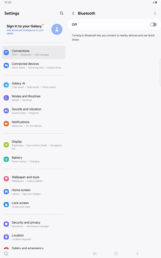 Press the indicator to turn on the function.