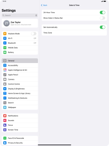 Slide your finger upwards starting from the bottom of the screen to return to the home screen.
