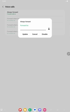 Press Disable.