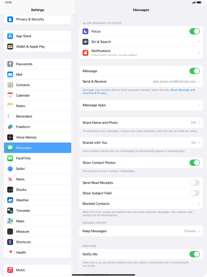 Slide your finger upwards starting from the bottom of the screen to return to the home screen.