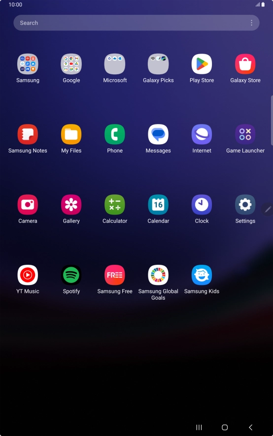 Press Play Store.