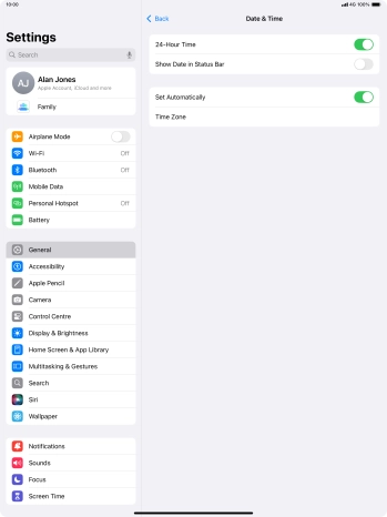 Slide your finger upwards starting from the bottom of the screen to return to the home screen.