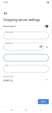 Press the field below 