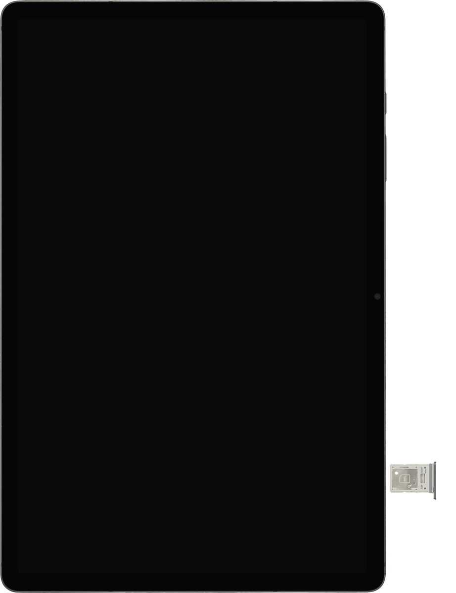 Turn your SIM so it matches the illustration in the SIM holder and place your SIM in the SIM holder.