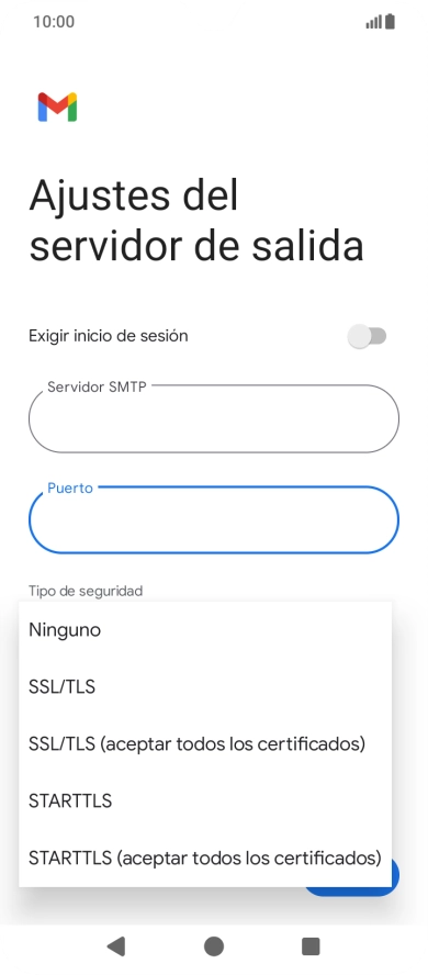 Pulsa SSL/TLS.