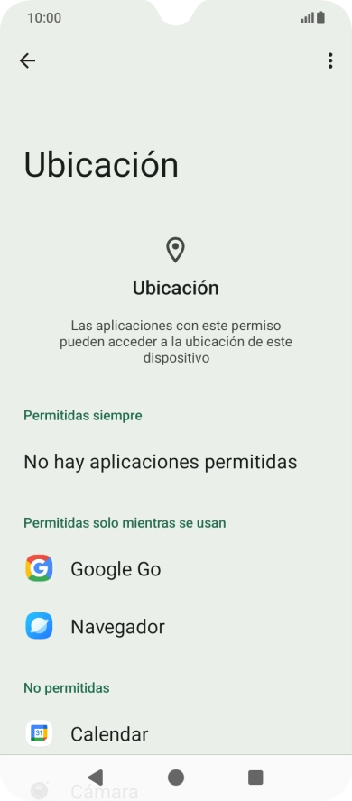 Pulsa la app deseada.