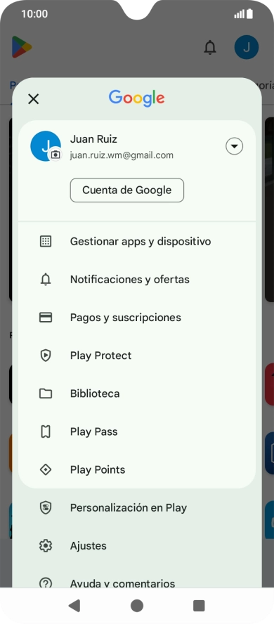 Pulsa Ajustes.