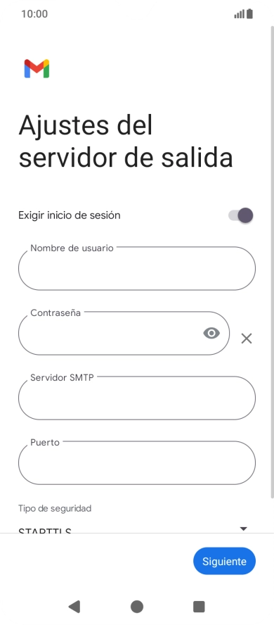 Pulsa el indicador junto a 