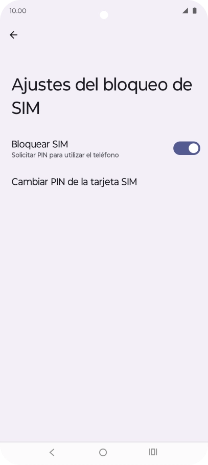 Pulsa el indicador junto a 