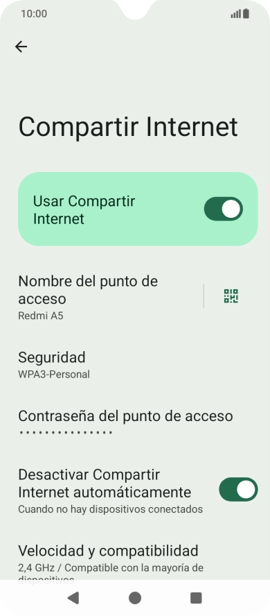 Pulsa la tecla de inicio para terminar y regresar a la pantalla de inicio.