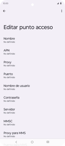 Pulsa Nombre.