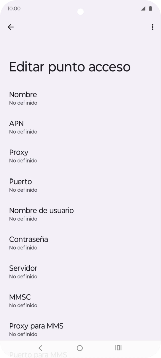 Pulsa Nombre.