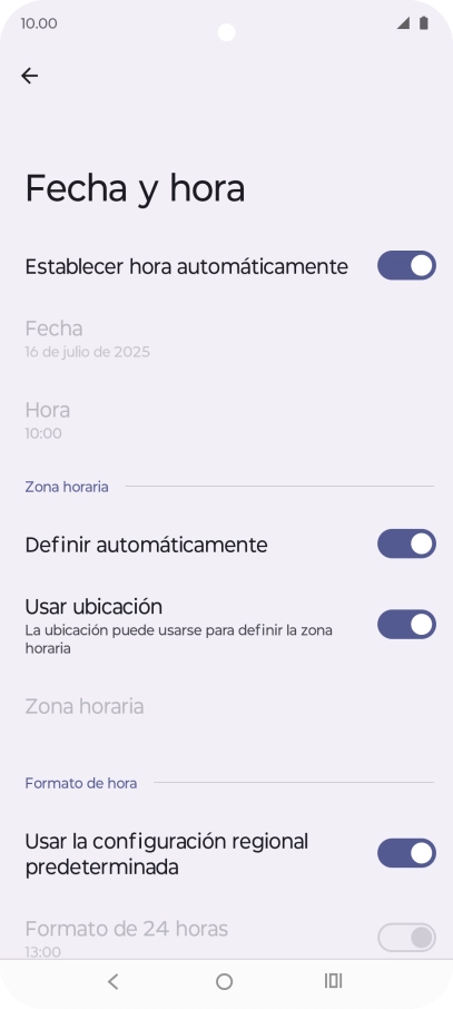 Pulsa la tecla de inicio para terminar y regresar a la pantalla de inicio.