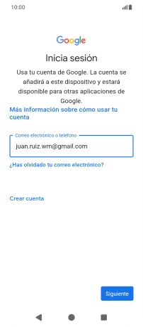 Pulsa Siguiente.