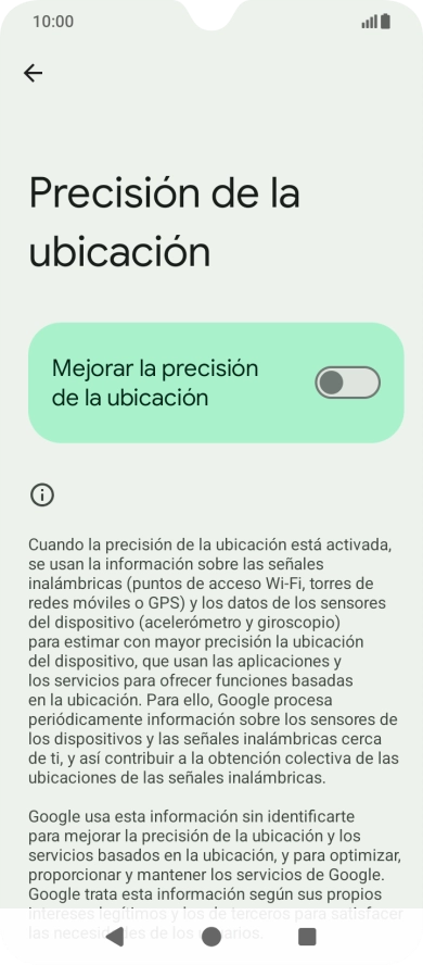 Si pulsas el indicador junto a 