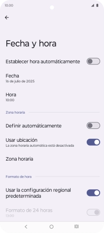 Pulsa el indicador junto a 