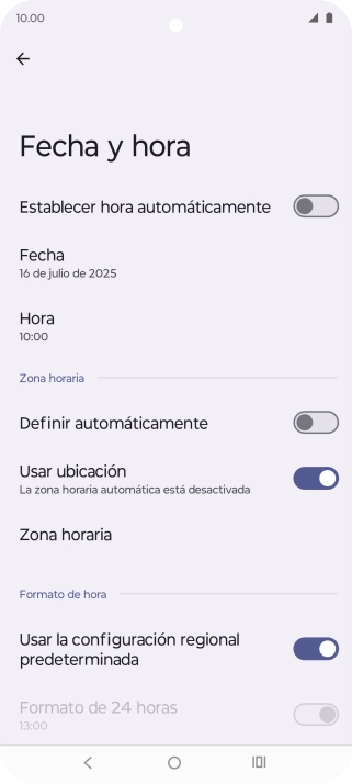 Pulsa el indicador junto a 