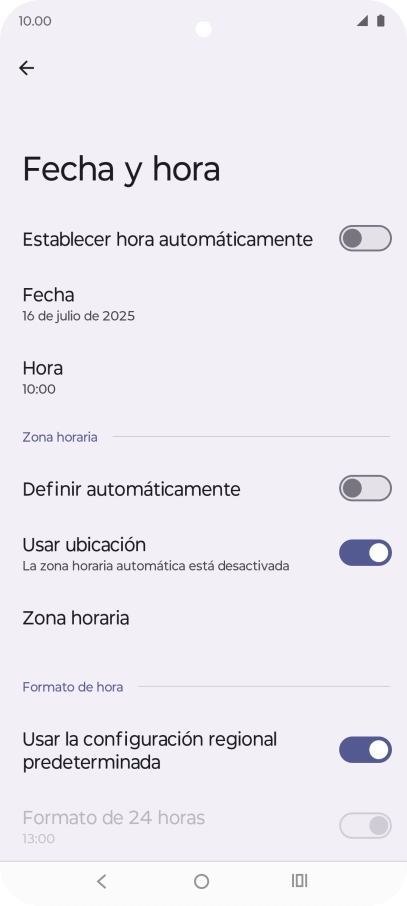 Pulsa el indicador junto a 